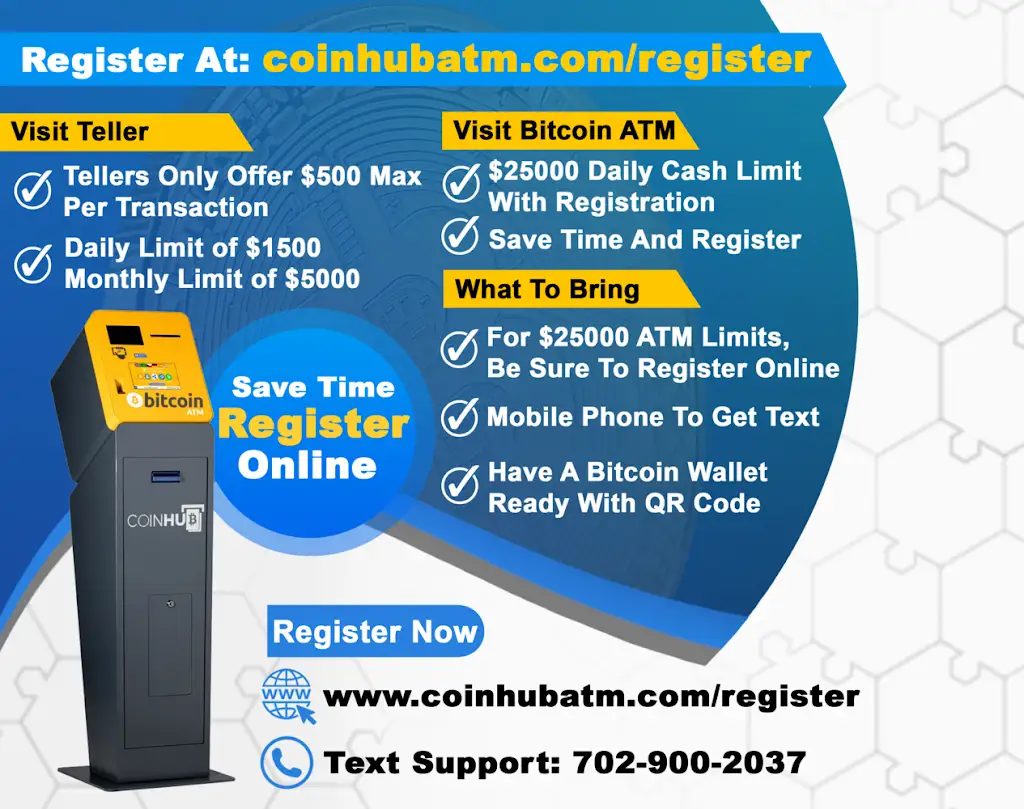 102W2191V27233US 2735 TX36 Gatesville TX 76528 USA Coinhub Bitcoin ATM Teller