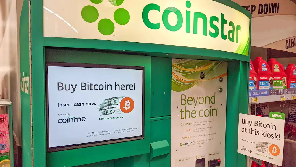 107H3051J29439UG Albertsons 3355 E Pershing Blvd Cheyenne WY 82001 USA Coinstar Kiosk Bitcoin ATM