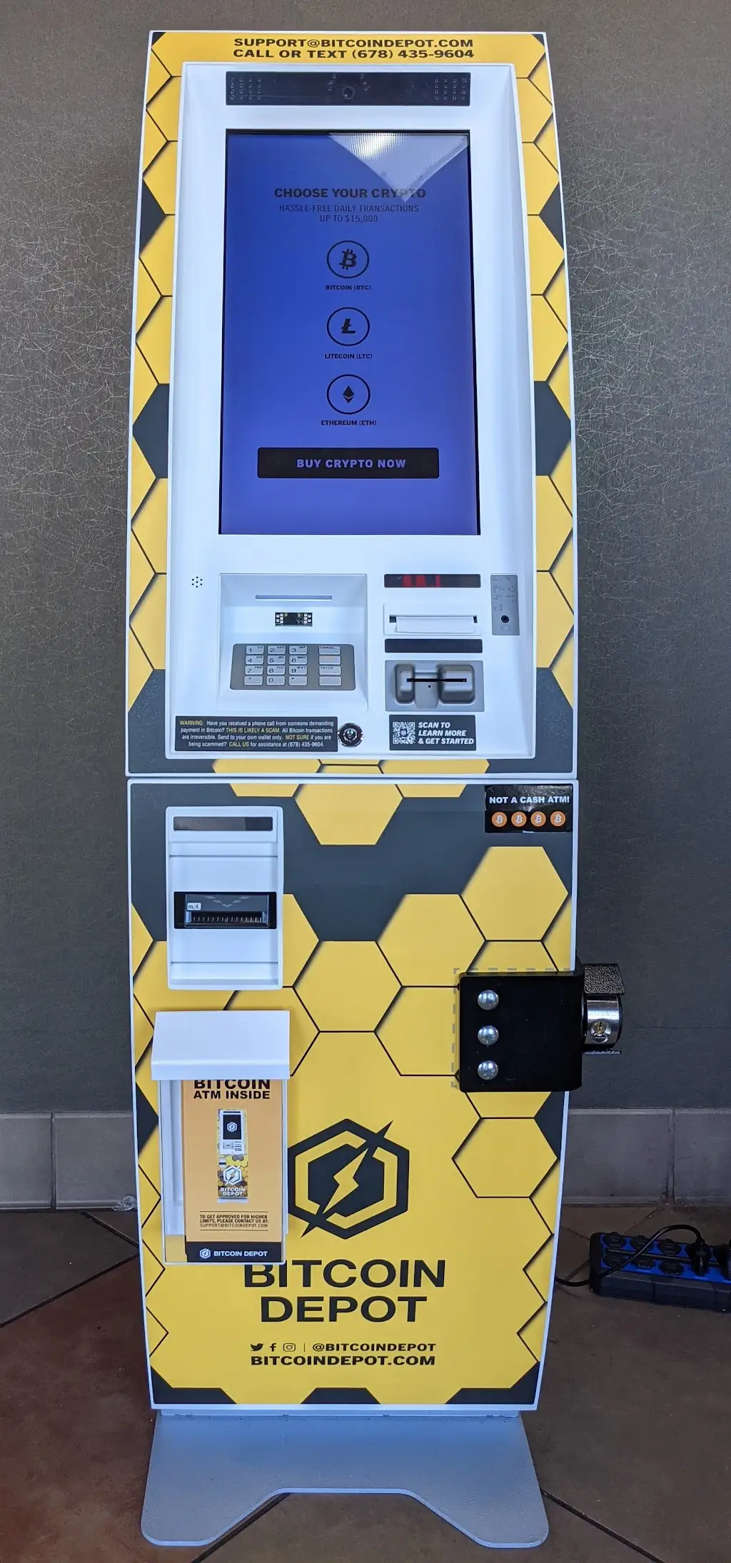 132I2633U23162BU 5301 W Stan Schlueter Loop Killeen TX 76549 USA Bitcoin Depot ATM CRYPTO