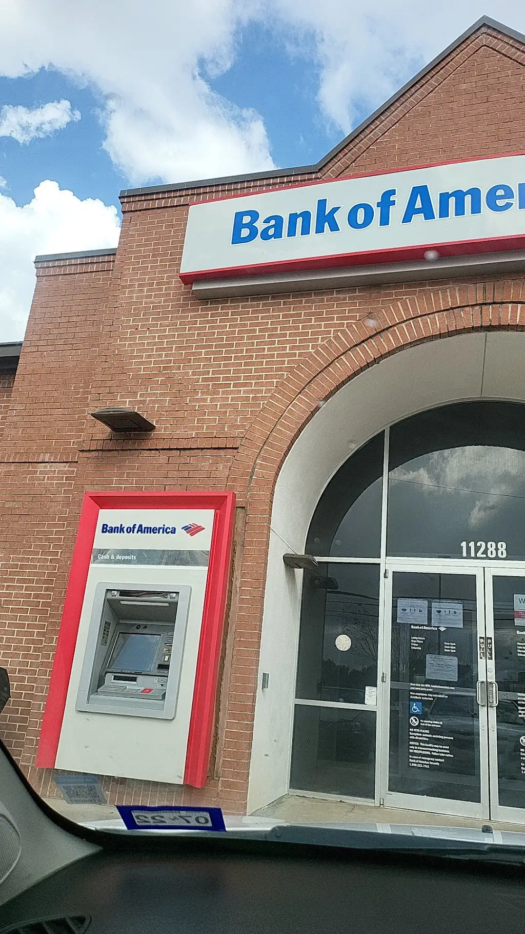 226A2208X30772SS 11288 Westheimer Rd Houston TX 77042 Amerika Birleşik Devletleri Bank of America with Drive thru ATM