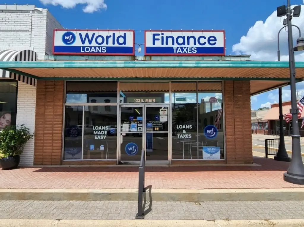 258O8536Z67539QI 123 E Main St Atlanta TX 75551 USA World Finance