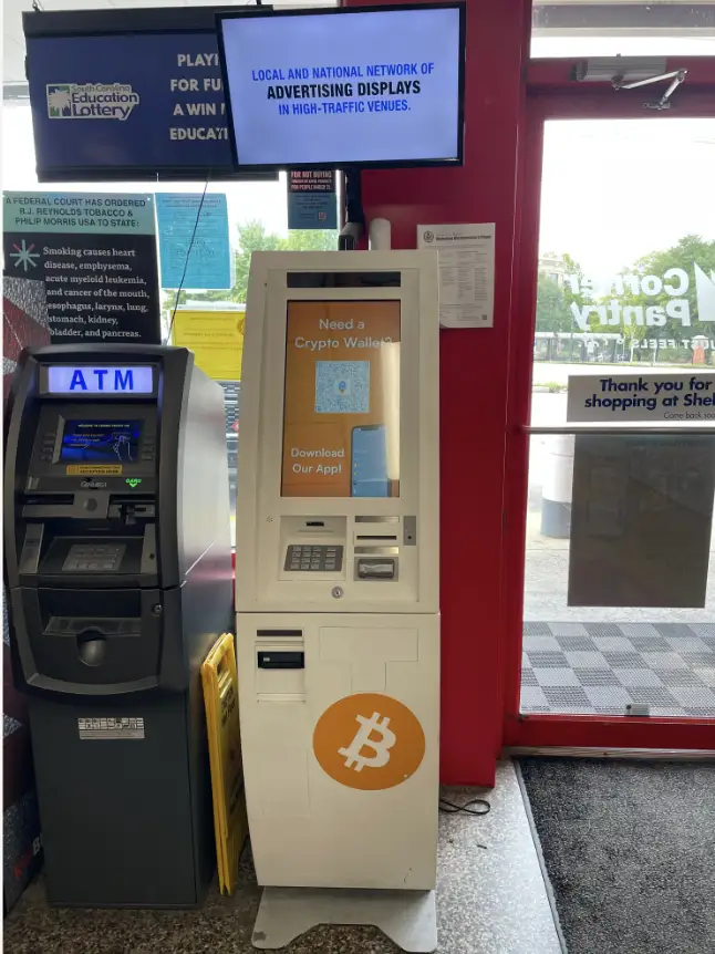 309S7070T19347BX 830 Assembly St Columbia SC 29201 USA RockItCoin Bitcoin ATM