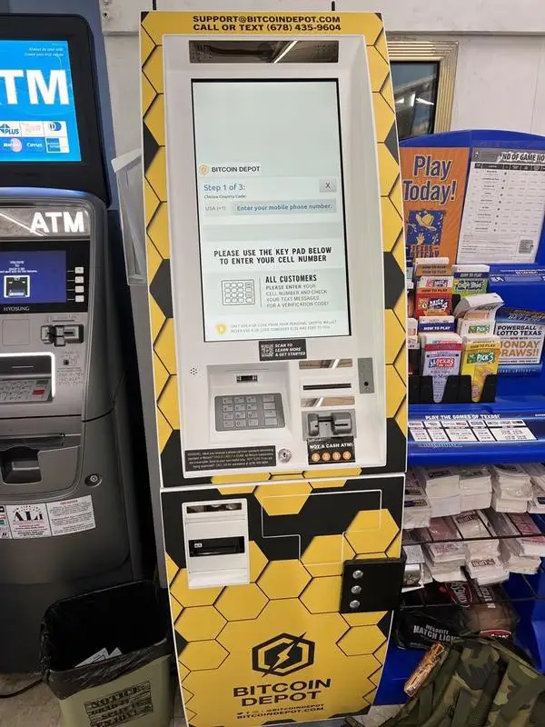 319E6431F31974XG 1200 W Sealy St Alvin TX 77511 USA Bitcoin Depot Bitcoin ATM