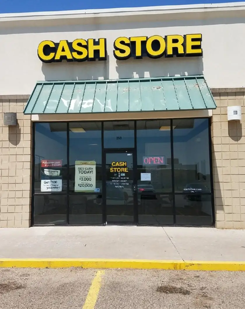 359E1626G56475JB 1601 Kermit Dr Ste 250 Plainview TX 79072 USA Cash Store