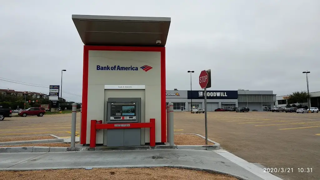 375N1599R62717GI 6919 12 State Hwy 71 Austin TX 78736 USA Bank of America ATM Drive thru