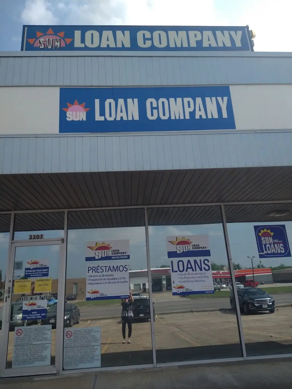 376D3266Y42781GW 3307 Palmer Hwy Texas City TX 77590 USA Sun Loan Company