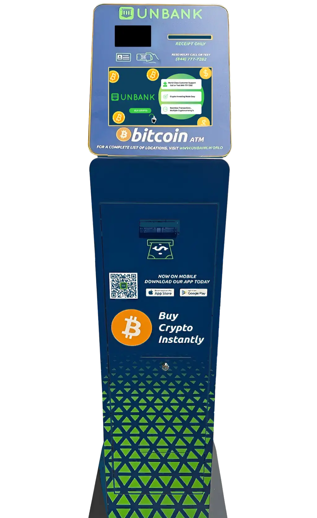 389Q5235Y99624MU 2212 Decker Blvd Columbia SC 29206 USA Unbank Bitcoin ATM