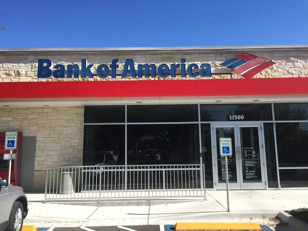 434Z8009W91115RV 11500 FM 2222 Austin TX 78730 USA Bank of America with Drive thru ATM