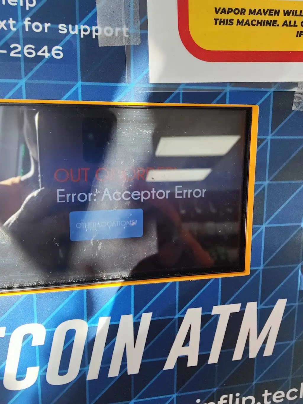 516X8757O91420ZQ 601 N Main St Belton TX 76513 USA CoinFlip Bitcoin ATM