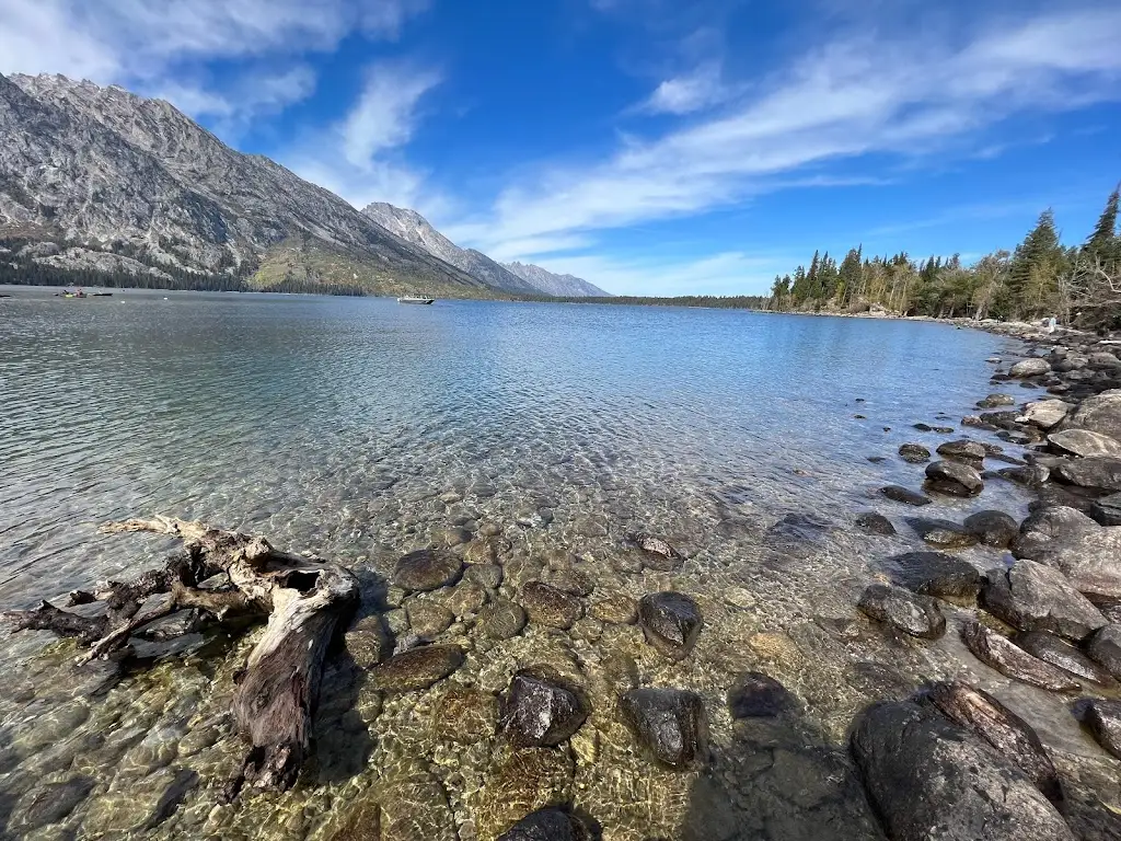 623S8635X10428YI Visitor Center Jenny Lake Moose WY 83012 USA Jenny Lake Boating