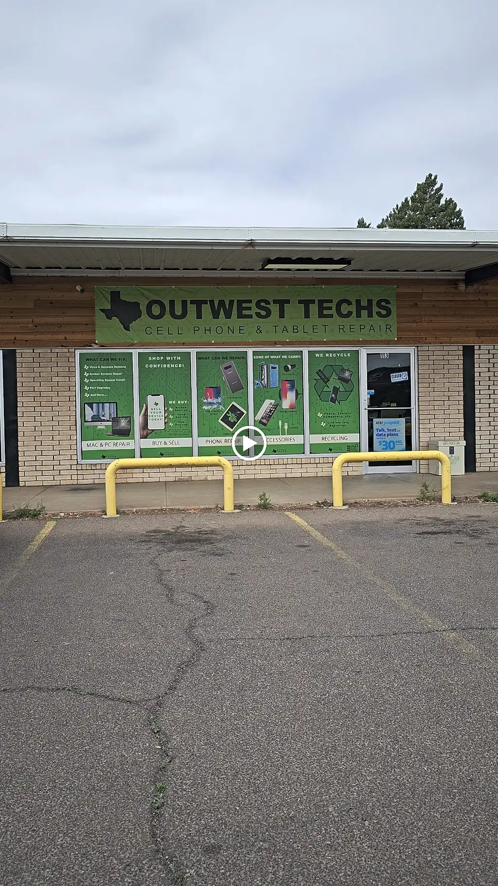 716O2380T62607LS 113 N 2nd St Alpine TX 79830 USA Outwest Techs Cell Phone Tablet Repair