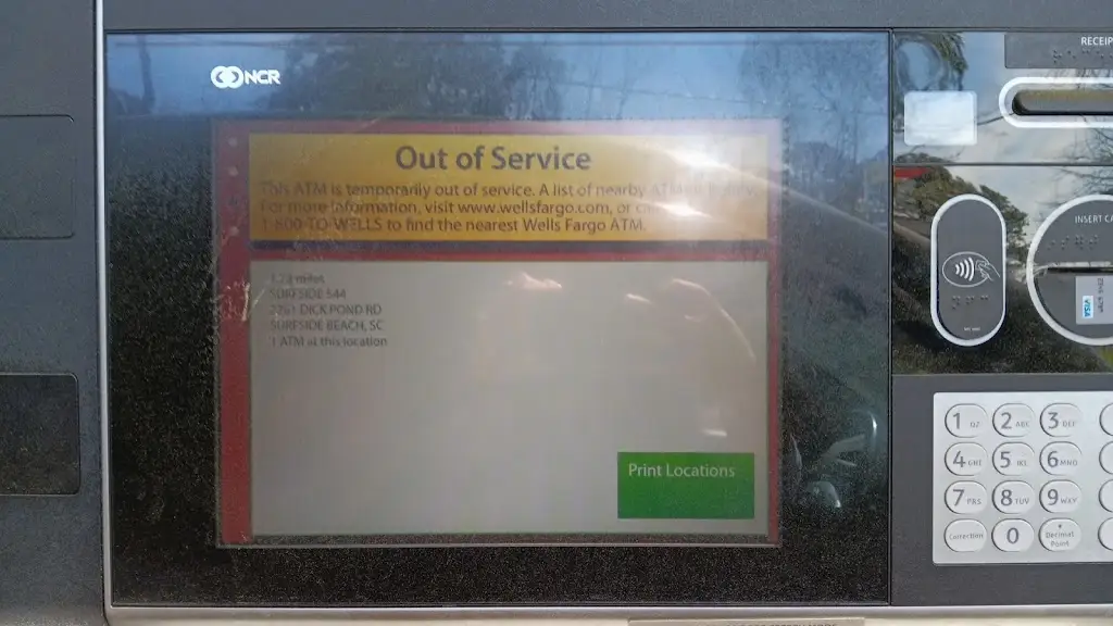 728U5335P73085TY 1410 US17 BUS Surfside Beach SC 29575 USA Wells Fargo ATM