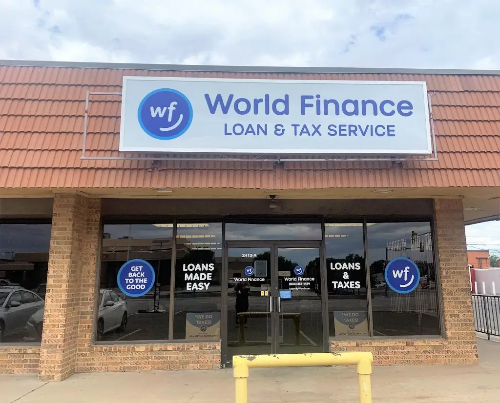 766F2295D13332KA 2412 Paramount Blvd Amarillo TX 79109 USA World Finance