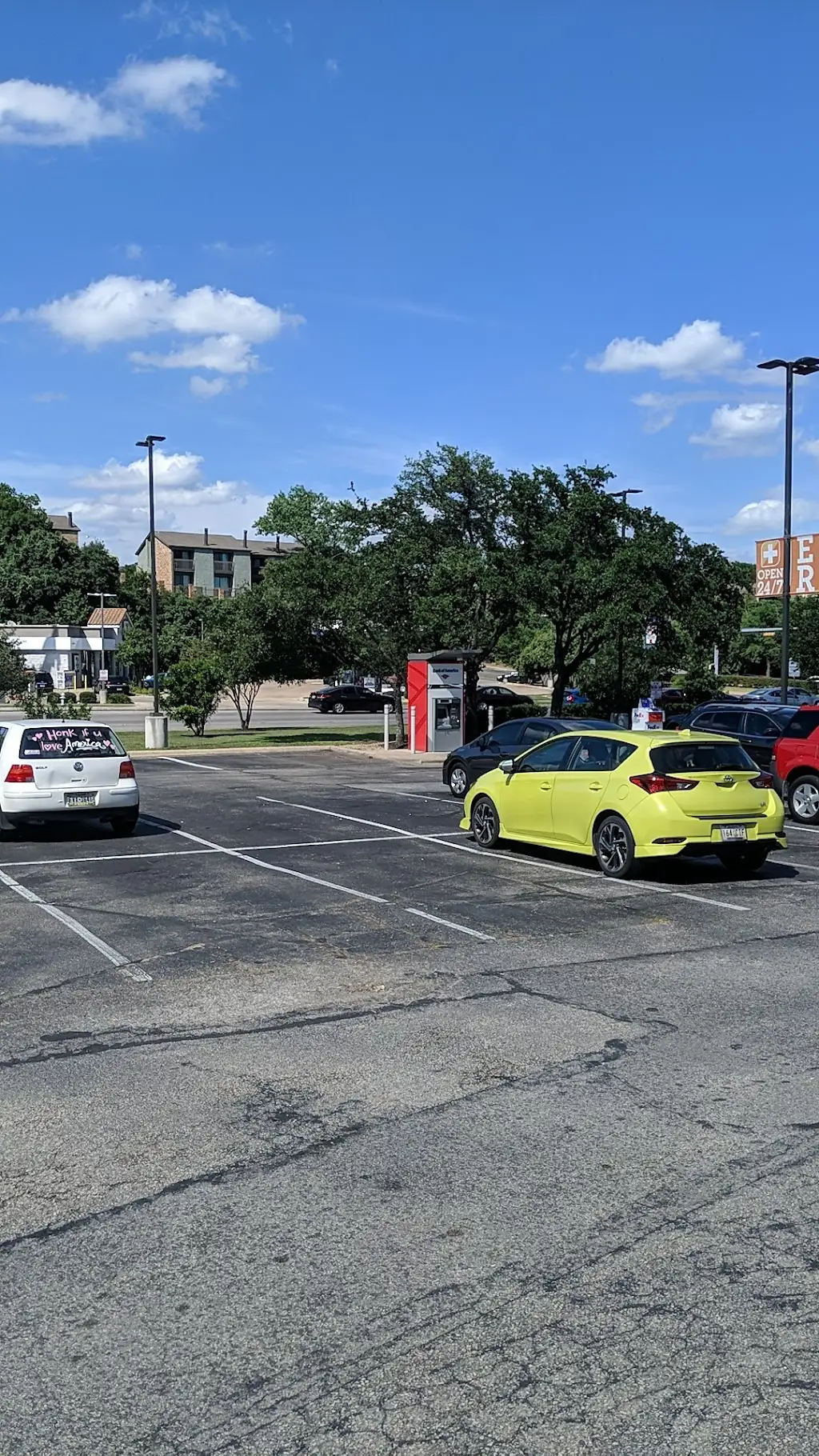 796Q1577L96330HE 3563 Far W Blvd Austin TX 78731 USA Bank of America ATM