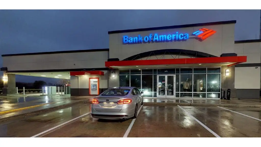 806X8972L97274OD 1818 FM 646 Rd W Dickinson TX 77539 USA Bank of America with Drive thru ATM