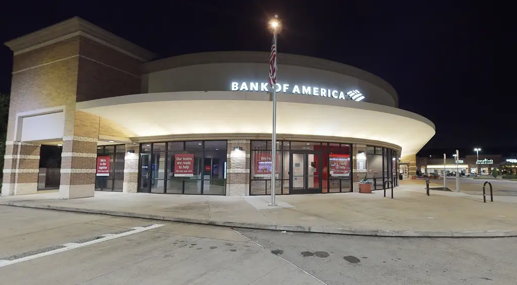 812M3990C44051HG 1111 Eldridge Pkwy 100 Houston TX 77077 Amerika Birleşik Devletleri Bank of America with Drive thru ATM