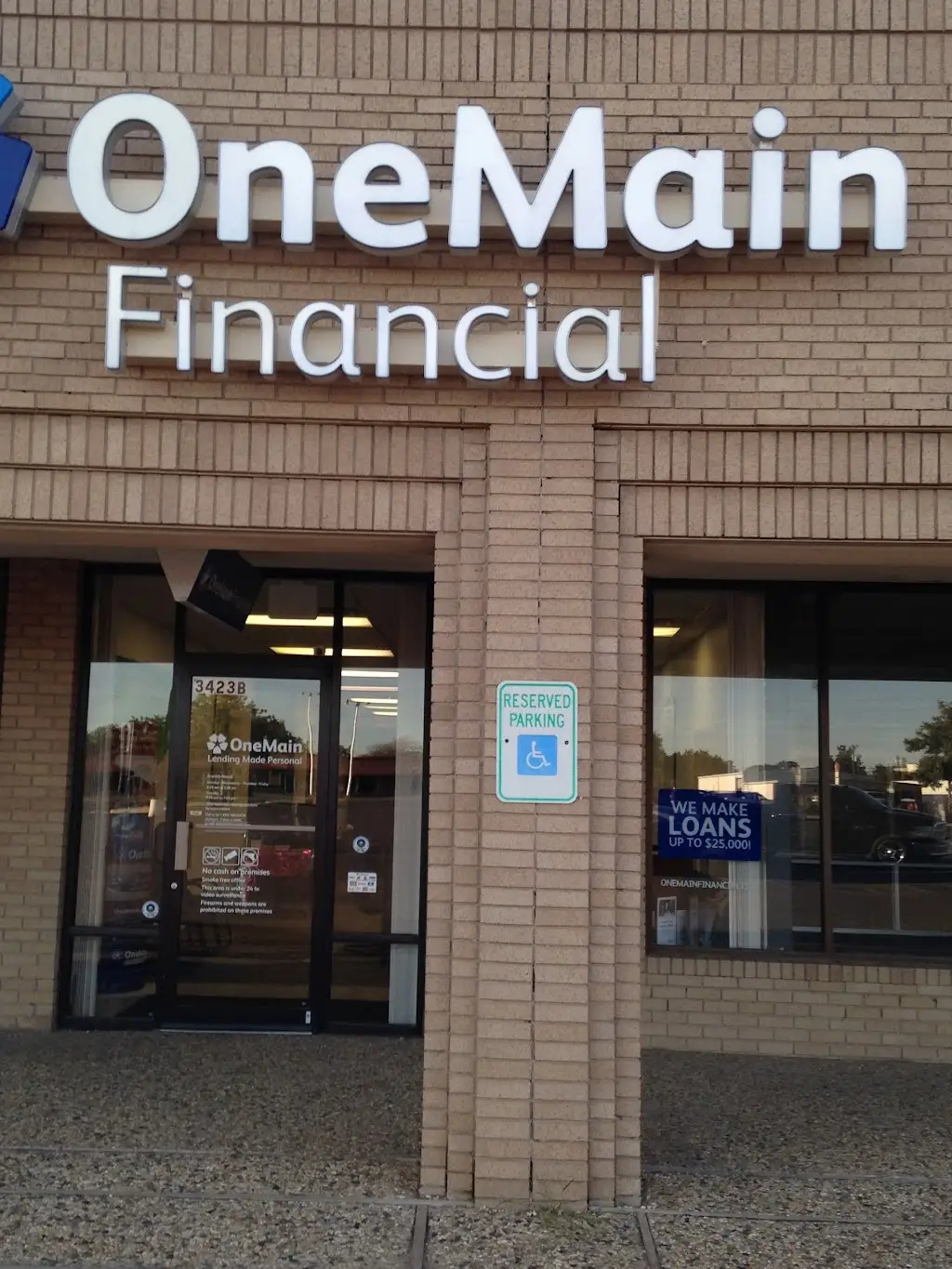 835E3779V14154MP 3423 Olton Rd Ste B Plainview TX 79072 USA OneMain Financial