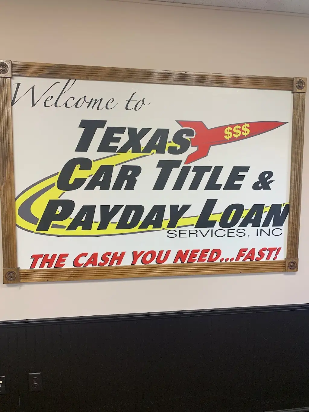 858E3267R54067HF 1702 S Gregg St Big Spring TX 79720 USA Texas Car Title and Payday Loan Services Inc