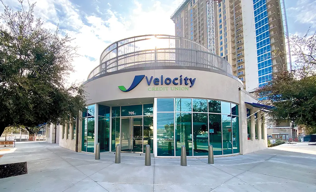 901Q2231S28272OP 705 E 12th St Austin TX 78701 USA Velocity Credit Union Downtown branch ATM