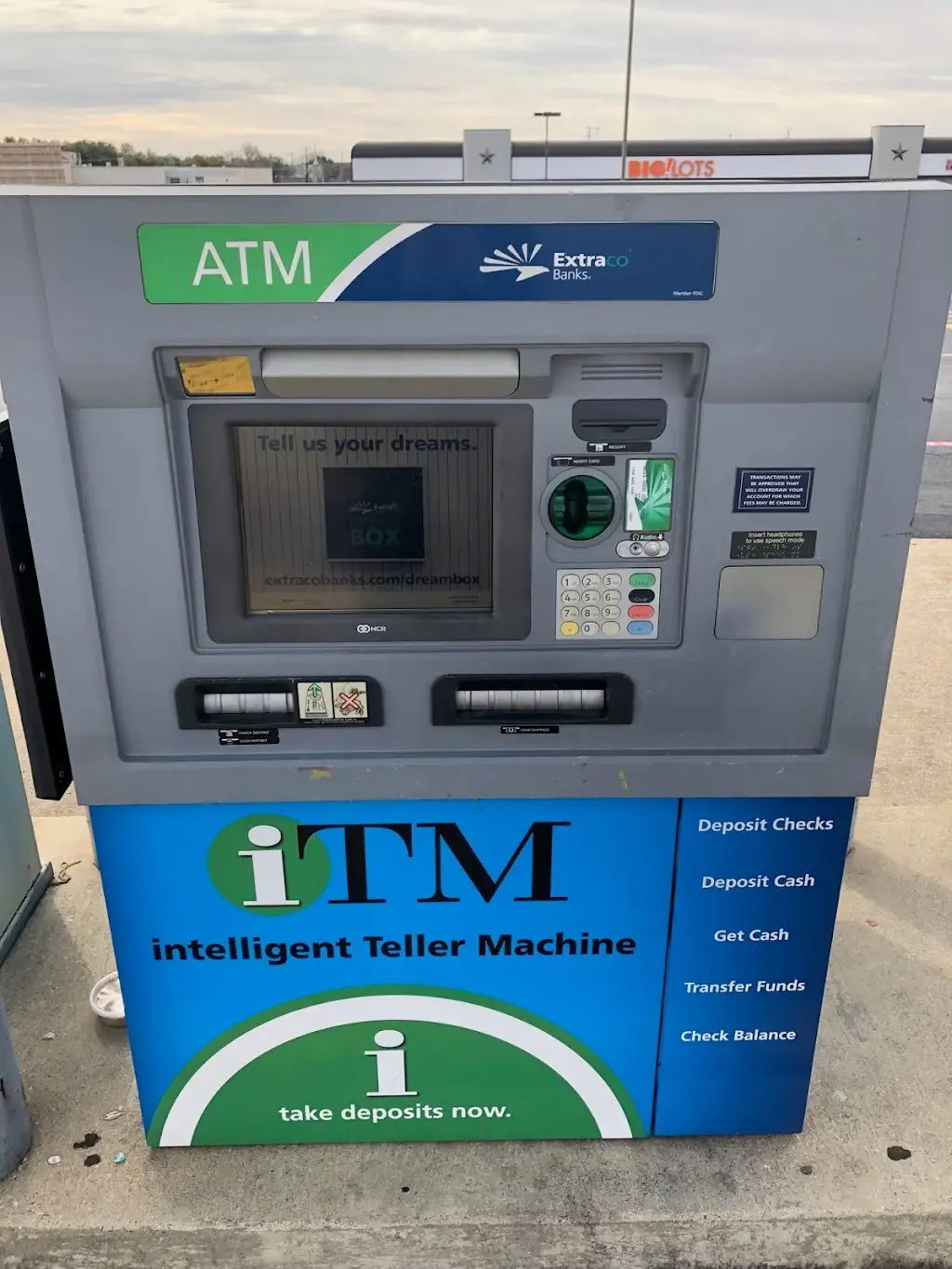 906P7459J99441UP 100 S Central Texas Expy Harker Heights TX 76548 USA Extraco Banks Harker Heights ATM