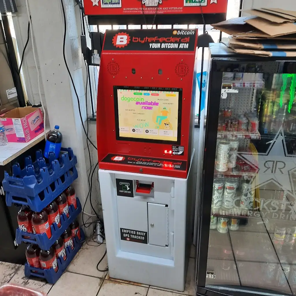 908Q4737A76260YK 784 Grape St Abilene TX 79601 USA Byte Federal Bitcoin ATM BZ Mart