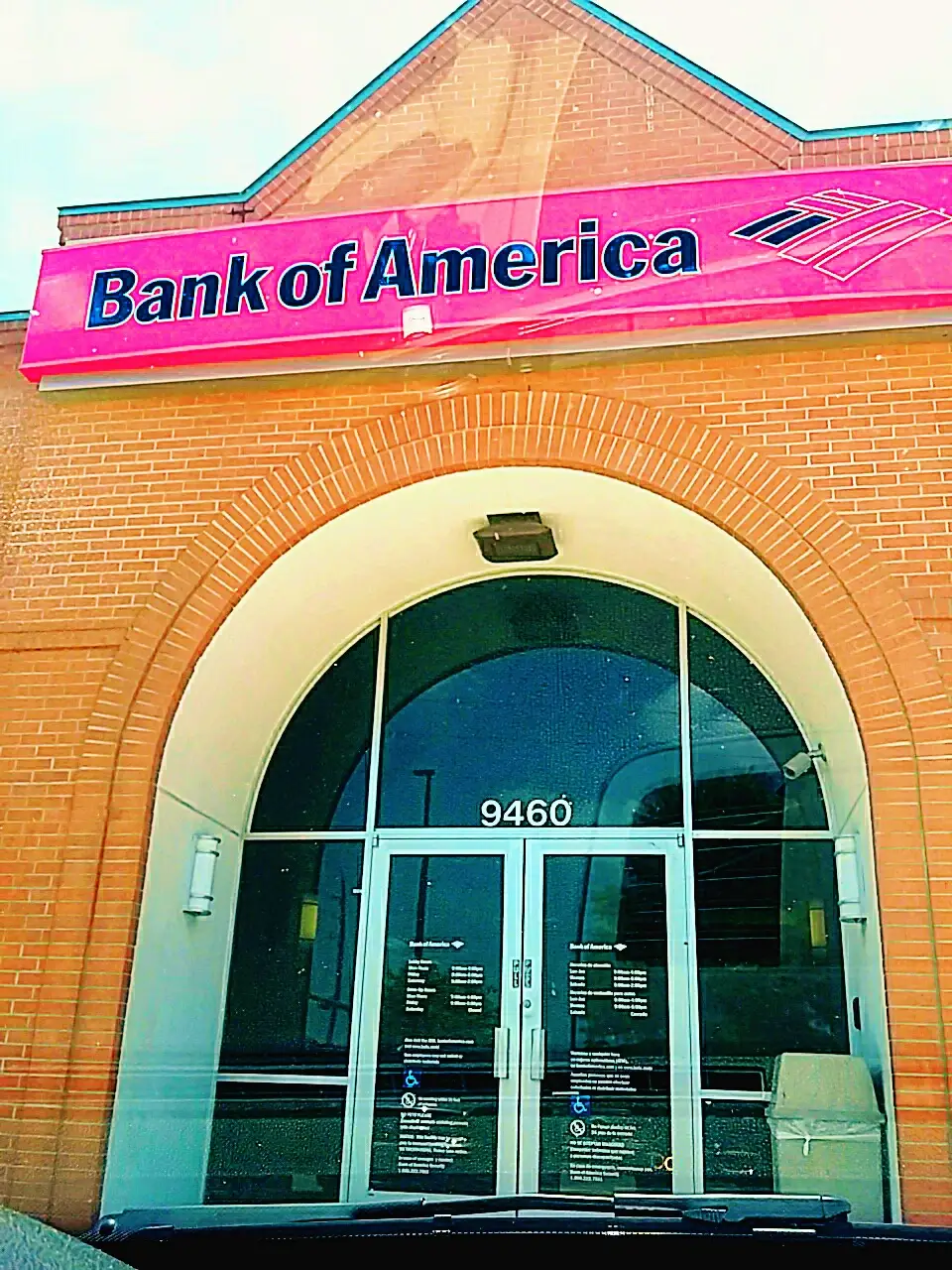 917W4438A14164IY 9460 FM 1960 Humble TX 77338 USA Bank of America with Drive thru ATM