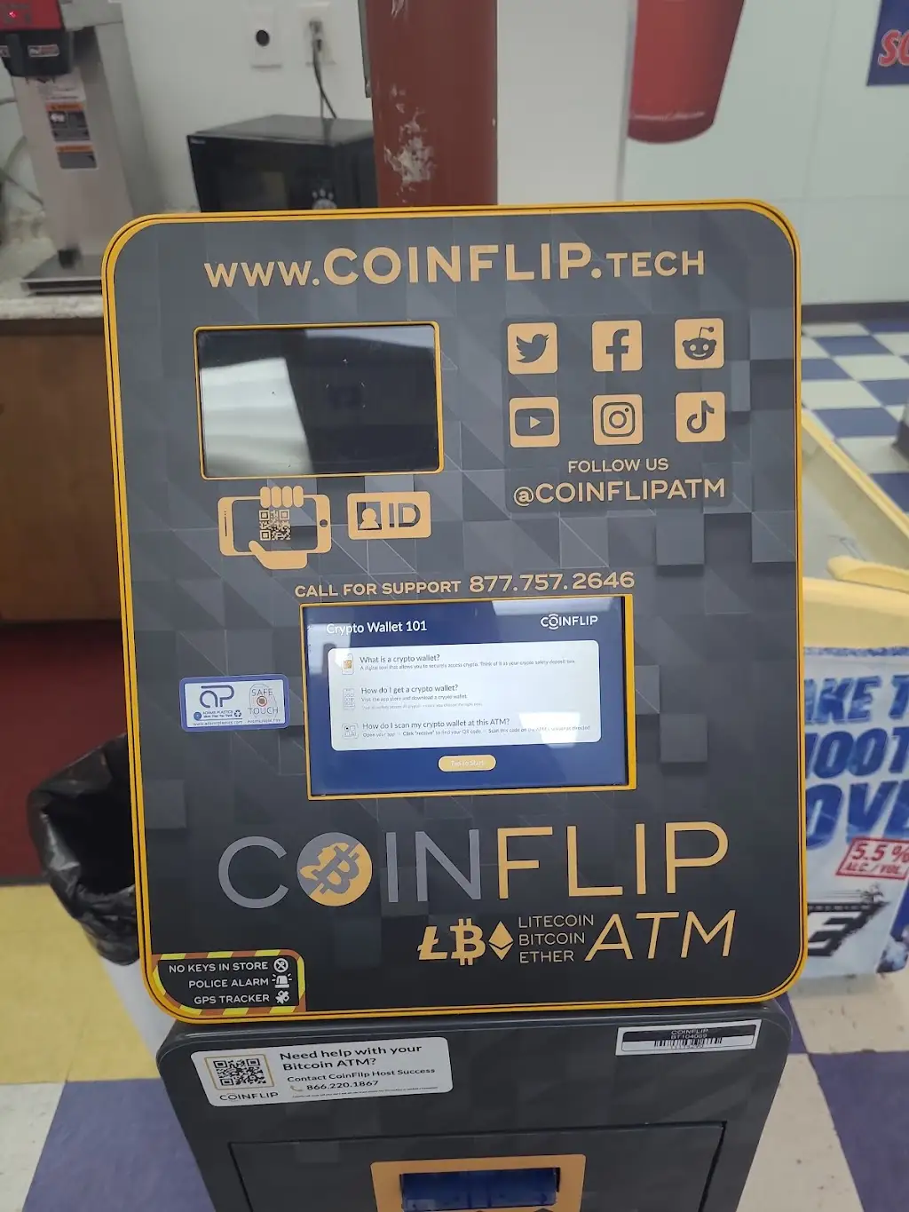 925T9551D38441XU 601 N Main St Belton TX 76513 USA CoinFlip Bitcoin ATM