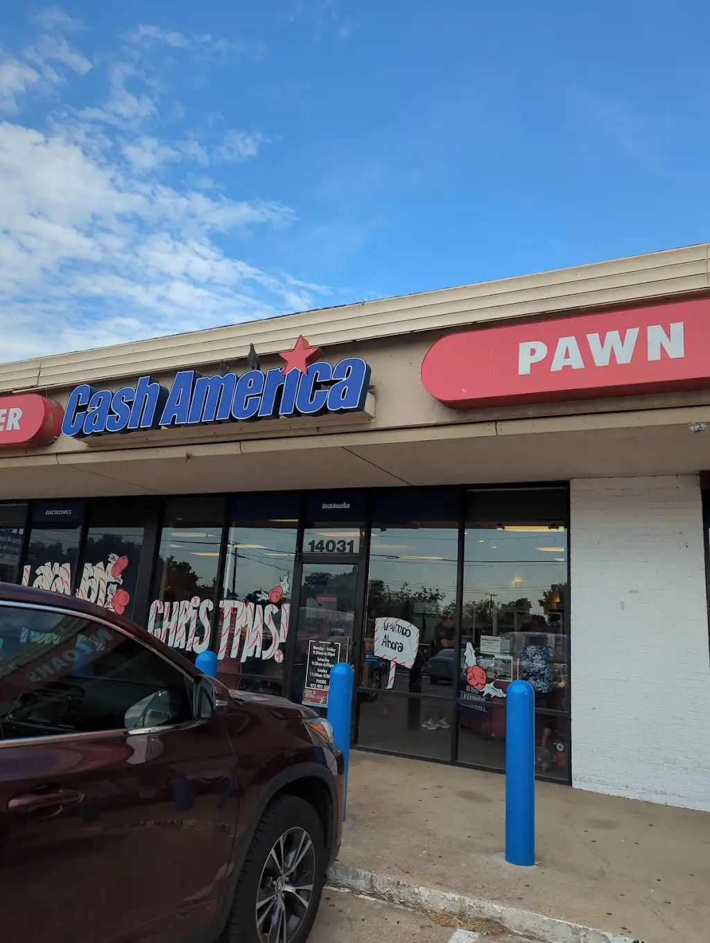 950I9609G46030UY 14031 Coit Rd Dallas TX 75240 USA Cash America Pawn