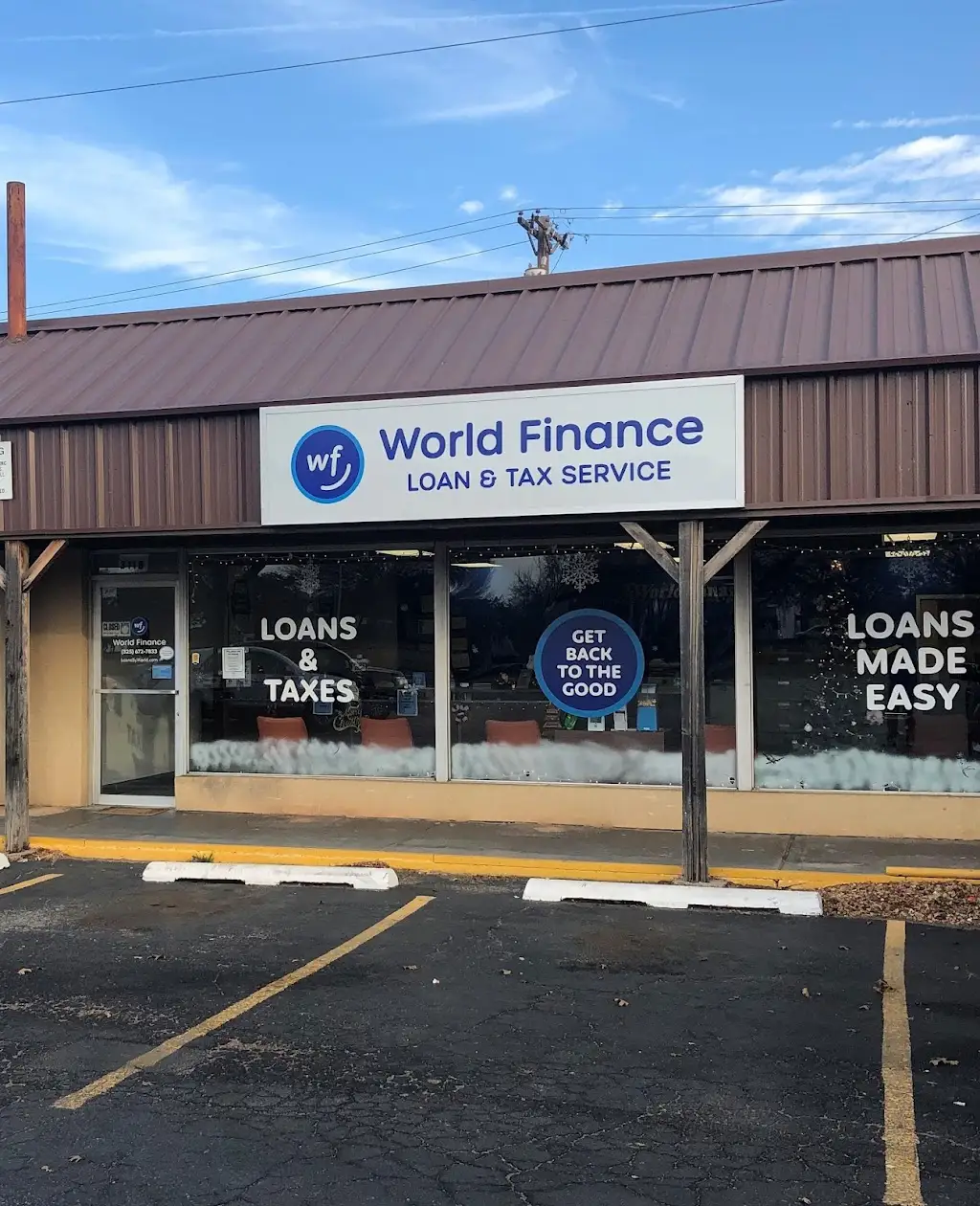 976T4141B29641EI 3118 N 1st St Abilene TX 79603 USA World Finance